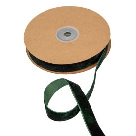 Bársony szalag smaragdzöld 1.5cmx10y Bársony szalag smaragdzöld 1.5cmx10y