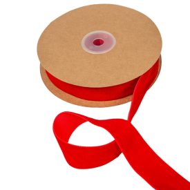 Bársony szalag piros 2.5cmx10y Bársony szalag piros 2.5cmx10y