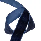 Bársony szalag navy kék 2.5cmx10y
