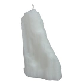 Sztearin jéghegy gyertya 110x185mm fehér Sztearin jéghegy gyertya 110x185mm fehér