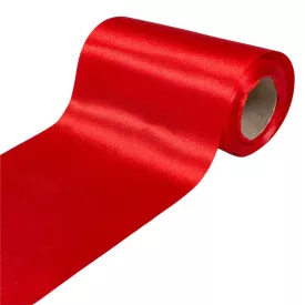 Szatén tekercs 26 piros 12cmx10m