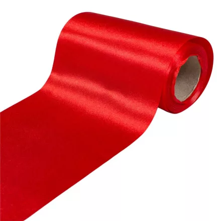 Szatén tekercs 26 piros 12cmx10m