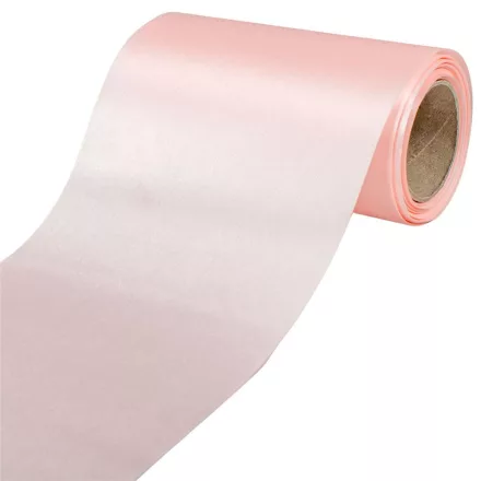 Szatén tekercs 94 halvány napsárga 12cmx10m