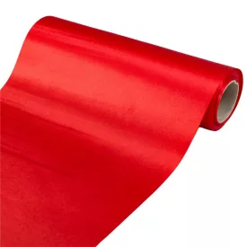 Szatén tekercs piros 23cmx10m