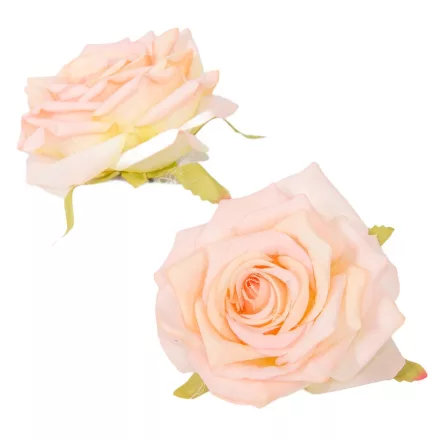 Rózsa virágfej világosrózsaszín 10cm