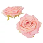Rózsa virágfej rózsaszín 10cm