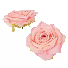 Rózsa virágfej rózsaszín 10cm