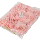 Rózsa virágfej rózsaszín 10cm