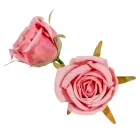 Rózsa virágfej 5,5cm rózsaszín 6 darabos csomagban rendelhető (darab ár!)