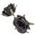 Rózsa virágfej 5,5cm fekete 6 darabos csomagban rendelhető (darab ár!)