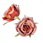 Rózsa virágfej 5,5cm sötétrózsaszín 6 darabos csomagban rendelhető (darab ár!)