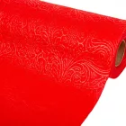 Virág mintás vetex piros 50cmx5y