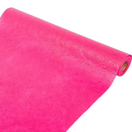 Virág mintás vetex pink 50cmx5y