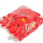 Dália virágfej D12cm RED 60db/csom
