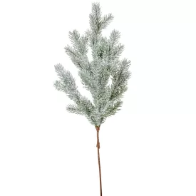 Fenyő ág flokkolt 59cm