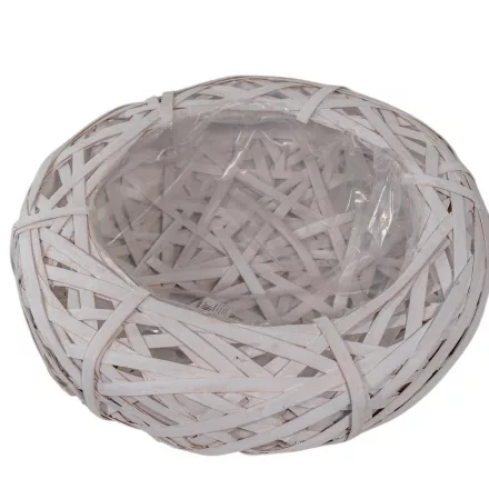 Bélelt fészek fehér M10x35cm