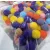 Zsenília pompon 2 cm  - vegyes szín 100 darabos csomag