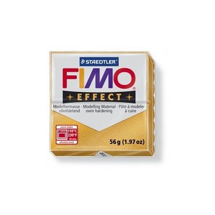 FIMO effect gyurma - Metál arany
