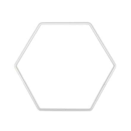 Fém hexagon - 30cm