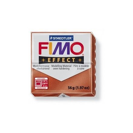 FIMO effect gyurma - Metál vörösréz