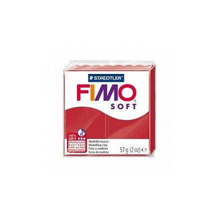 FIMO soft gyurma - Karácsony Piros