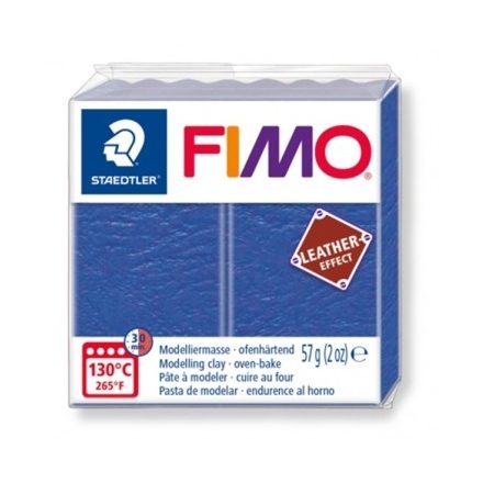 FIMO Leather effect gyurma - Indigó