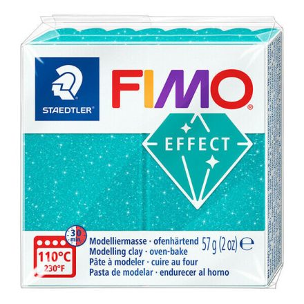 FIMO effect gyurma - Galaxy türkiz