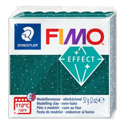 FIMO effect gyurma - Galaxy zöld