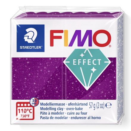 FIMO effect gyurma - Galaxy lila