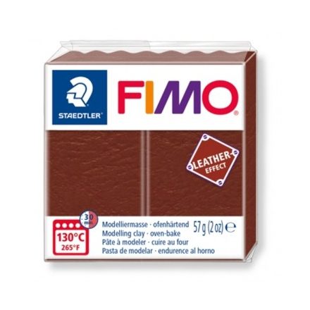 FIMO Leather effect gyurma - Dió
