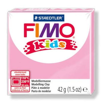 FIMO Kids gyurma - 42g - rózsaszín