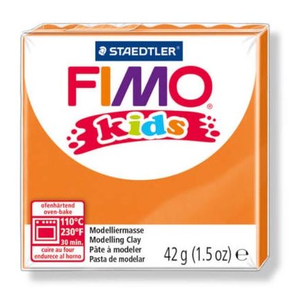 FIMO Kids gyurma - 42g - narancs