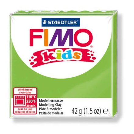 FIMO Kids gyurma - 42g - világos zöld