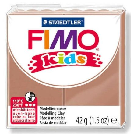 FIMO Kids gyurma - 42g - világos barna