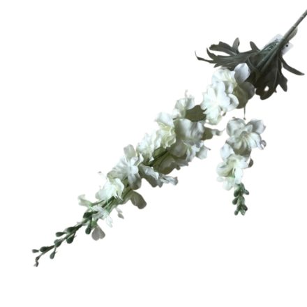 Selyemvirág - Szarkaláb szál - fehér