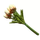 Tulipán csokor - krém - sárga