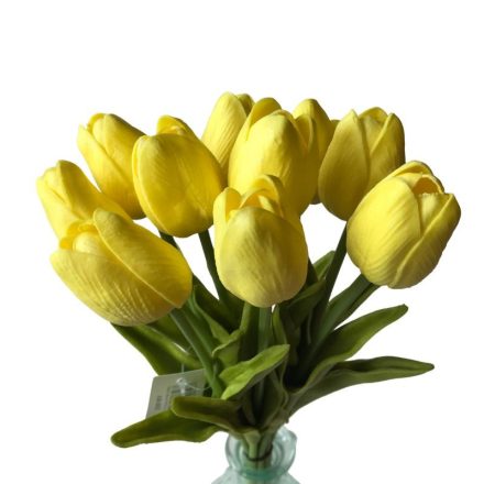 Tulipán csokor - sárga