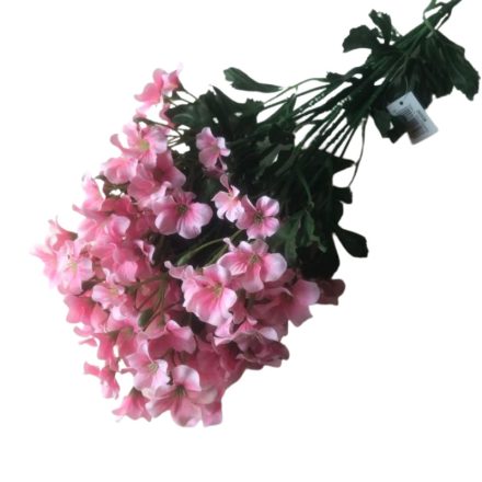 Selyemvirág - Ólomvirág csokor - rózsaszín