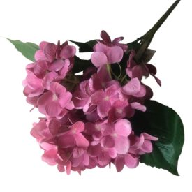 Hortenzia csokor - 5 ágú pink Hortenzia csokor - 5 ágú pink