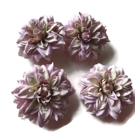 Művirág - mályvaszínű virágfej - 4 fej