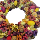 Sárga, narancs, piros terméskoszorú