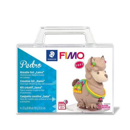 FIMO Soft Creative kit süthető gyurma készlet, 4x25 g - Pedro láma