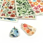 Transzfer papír süthető gyurmához - Arcok és fűfélék