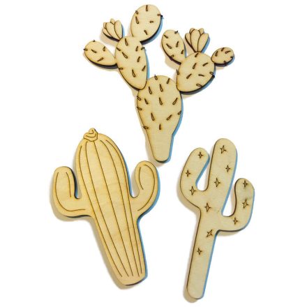 Fa figura - Kaktuszok