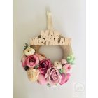 Selyemvirág - Mályva boglárka virágfej