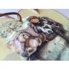 Kislány macival - 3D decoupage - ÖTLET