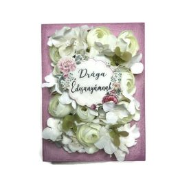 Virágos 3D képkeret