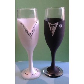 Esküvői pohár -Szükséges alapanyagok - ÖTLET Esküvői pohár -Szükséges alapanyagok - ÖTLET