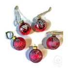 Karácsonyfadísz - POSCA tollal -ÖTLET