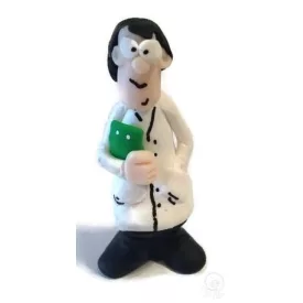 Doki karikatúra FIMO gyurmából